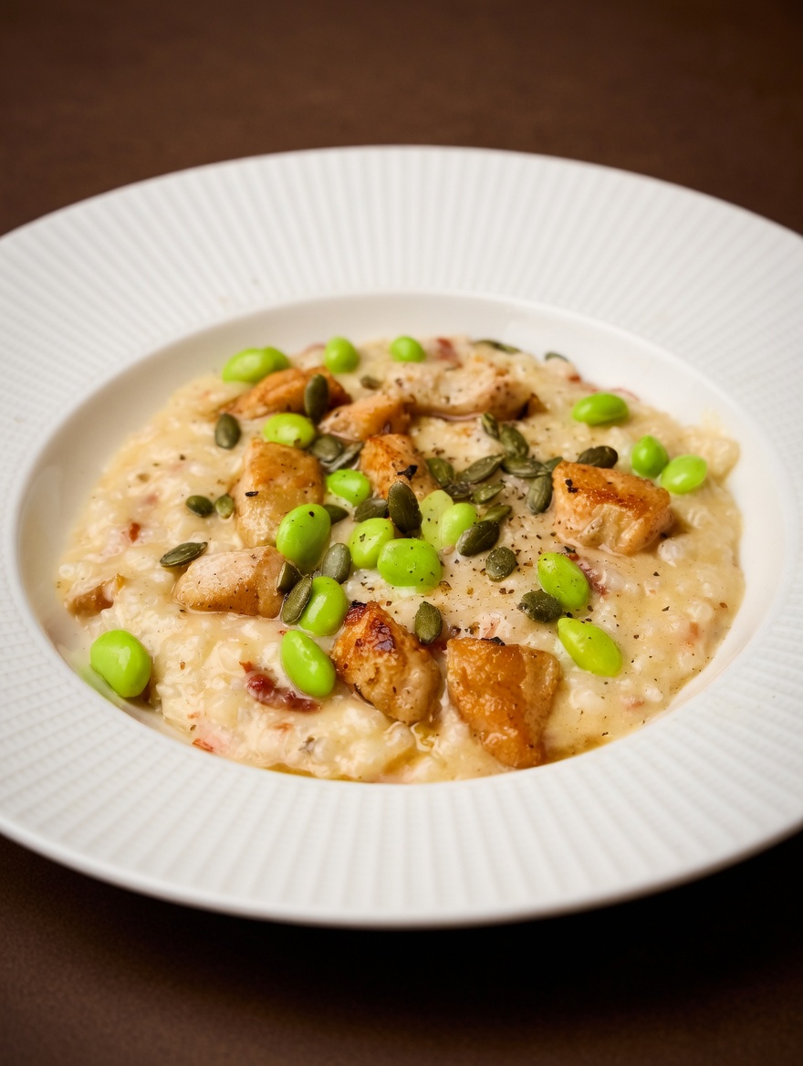 Salmon Risotto Royale