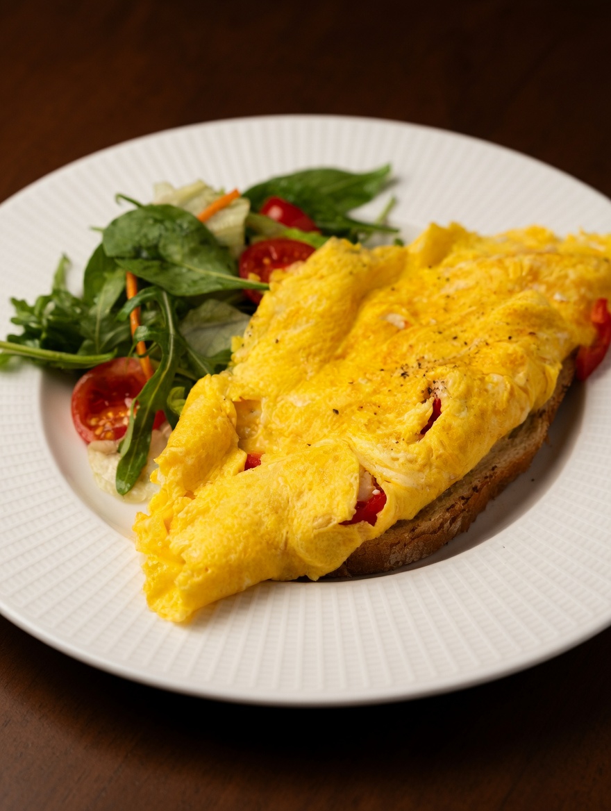 Feta & Kapia Omelette