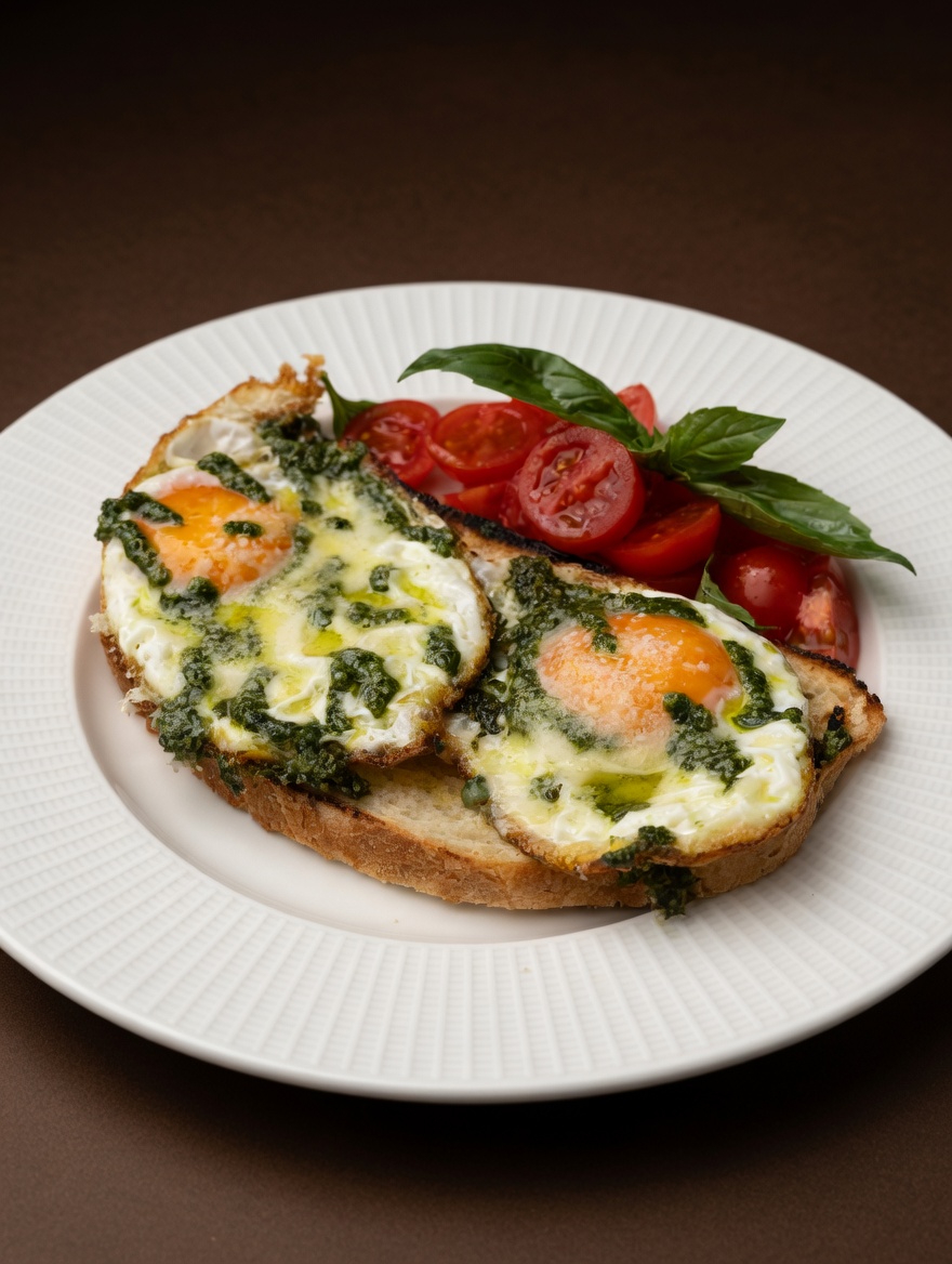 Pesto Eggs